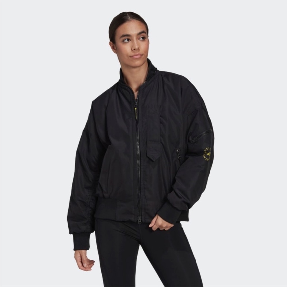 Adidas Stella McCartney Woven Bomber
Jacket NWT XL BLACK - Picture 6 of 16